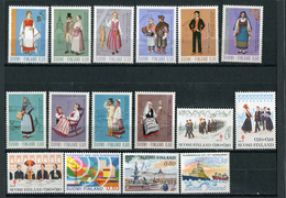 Finland. 16 Stamps - Unused With Invisible Hinge Marks - Collections