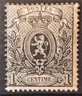 BELGIUM 1866 - MLH - Sc# 23 - 1c - 1866-1867 Coat Of Arms