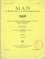 Revue MAN (A Monthly Record Of Anthropological Science) - Vol LVI - Articles 61-76 - May 1956 - Sociologia/Antropologia