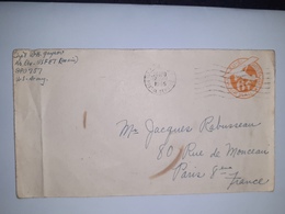 USA  /  Entier  Postal  6 Cents Orange AIR MAIL  /  Cachet US ARMY  (1945 ) - 1941-60