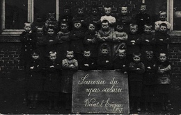 Waret L’évêque 1917 Souvenir Du Repas Scolaire - Héron