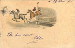 040220B - HIPPISME Jockey Saut D'obstacle - FS Paris N° 112 - Paardensport