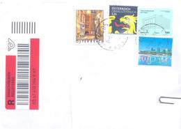 2020. Austria, The Letter Sent By Registered Prioritaire Post To Moldova - Brieven En Documenten