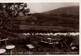 Biriatou (Basses-Pyrénées) Vallée De La Bidassoa - Vue Prise De La Terrasse - Hôtel Bonnet - Carte Tito Non Circulée - Biriatou