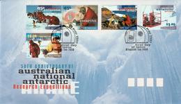 AAT - 1997 - Antartic Research Expeditions Set  On FDC - - FDC