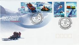 AAT - 1998 - Antartic Transport Set  On FDC - - FDC