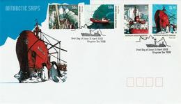 AAT - 2002 - Antarrctic Ships  On FDC - - FDC