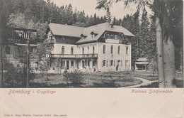 AK Schäfermühle Kurhaus Pension Hotel Gasthof A Bärenburg Waldbärenburg Kipsdorf Schellerhau Altenberg Erzgebirge - Kipsdorf