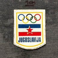 Sticker SU000024 - Yugoslavia Jugoslavija National Olympics Committee NOC - Bekleidung, Souvenirs Und Sonstige
