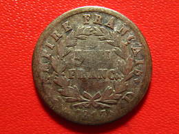 France - 1/2 Franc 1813 D Lyon Napoléon Ier - Variété 3 Sur 2, Rare 4834 - 1/2 Franc