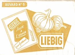 Lot De 4 Buvards Liebig - Potages & Sauces