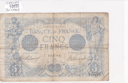 Billet De 5 Francs Bleu Du 30/06/1915 CANCER - A.6496 Alph 485 @ N° Fayette : 2.28 - 5 F 1912-1917 ''Bleu''