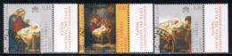 Vatican 2007 Mi# 1597-1599 Used - Christmas / Paintings - Gebraucht