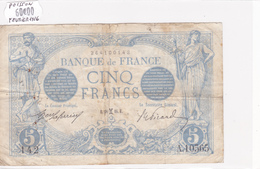 Billet De 5 Francs Bleu Du 28/02/1916 Poisson - A.10565 Alph 142 @ N° Fayette : 2.36 - 5 F 1912-1917 ''Bleu''