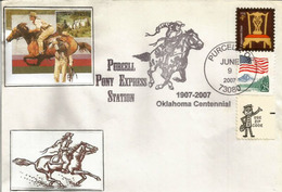 Pony Express National Historic Trail,from St. Joseph, Missouri, To Sacramento, California , Letter - Indios Americanas