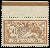 ** Collection Au Type Merson - ALEXANDRIE 30 : 50c. Brun Et Gris, Dentelé 11, Bdf, TB - 1900-27 Merson