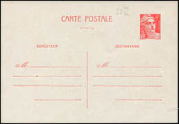 Let ENTIERS POSTAUX - Gandon, 6f. Orange-rouge, CP N°H1, Carton Blanc Couché, TB - Altri & Non Classificati