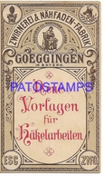 129275 SWITZERLAND BAYERN TWINNING AND SEWING FACTORY GOEGGINGEN PUBLICITY NO POSTAL POSTCARD - Ayer