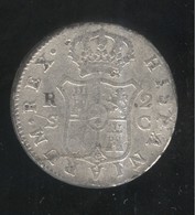 2 Réales Espagne 1788 TTB - Erstausgaben