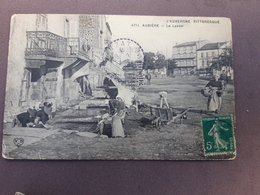 CPA 63 Aubière Le Lavoir Lavandières L'Auvergne Pittoresque - Aubiere