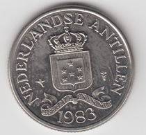 @Y@    Nederlandse Antillen   25  Cent  1983 ( 4714 ) - Antilles Néerlandaises