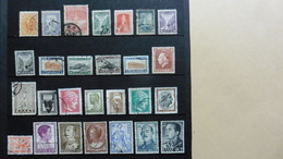 Europe > Grèce > 27 Timbres Oblitérés - Collections