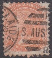 Australia South Australia SG 170 1876 2d Orange, Used - Usati