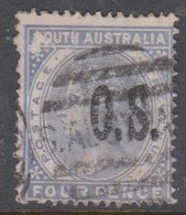 Australia South Australia SG O69 1895 4d Violet O.S., Used - Usati