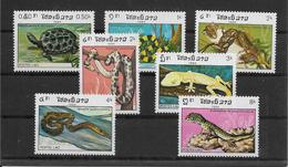 Thème Animaux - Serpents - Grenouilles - Tortues - Laos - Neuf ** Sans Charnière - TB - Autres & Non Classés