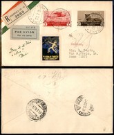 PRIMI VOLI - 1932 (3/8 Marzo) - Fiera Campionaria - Tripoli Roma - (tipo Longhi 2593 -  Non Catalogato) - FDC Raccomanda - Other & Unclassified