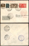 PRIMI VOLI - 1932 (2 Maggio) - S.A.M. + D.L.H. - Lineaa Venezia Berlino Mosca - Venezia Tilsit (Longhi 2644 - Sass. 290c - Other & Unclassified
