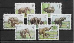 Thème Animaux - Eléphants - Laos - Neuf ** Sans Charnière - TB - Elefantes