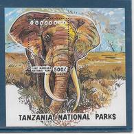 Thème Animaux - Eléphants - Tanzanie - Neuf ** Sans Charnière - TB - Olifanten
