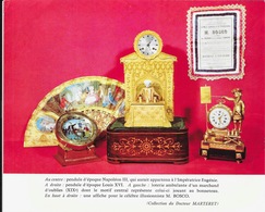 Présentation De La Collection Du Docteur Marteret - Photo 15 X 18 Cm: Objets D'Antiquaire: Pendules, Loterie Ambulante - Autres & Non Classés