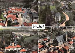 38 .n° 21157 . Saint Chef . Vue D Ensemble . Cpsm .10.5 X 15cm . - Saint-Chef