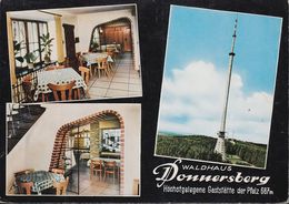 D-67814 Dannenfels- Gaststätte "Waldhaus Donnersberg" - Fernsehturm - Tower - Kirchheimbolanden