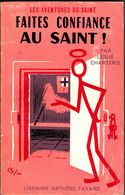 LES AVENTURES DU SAINT N° 77  FAITES CONFIANCE AU SAINT - Artheme Fayard