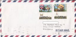 BALLOONS, STAMPS ON COVER, 2004, ISRAEL - Lettres & Documents