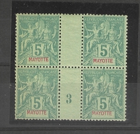 Mayotte _ Bloc Avec Millesimes (1893 ) N°4 - Other & Unclassified
