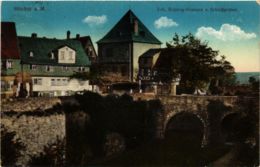 CPA AK Hochst- Zoll, Bruning Brunnen,Schlossgraben GERMANY (949692) - Hoechst
