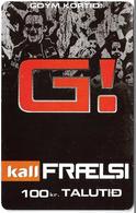 Faroe - Kall, Goym Kortid, G!, 100Kr. GSM Refill, Exp.01.2009, Used - Féroé (Iles)