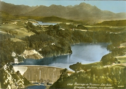 CP Du Barrage De ROSSENS " Lac De La Gruyère , Moléson , Vus D'avion  " ( Grand Format : 21 Cm / 15 Cm ) - Rossens
