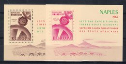 Ruanda 1967 -- 7° Expo. Europa (Yvert .BF8/9/) -- **MNH - Andere & Zonder Classificatie