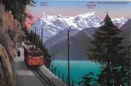 BRUNNEN → Brunnen-Morschachbahn, Colorierter Lichtdruck Ca.1905     ►RAR◄ - Morschach