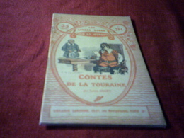 LES LIVRES ROSES POUR LA JEUNESSE  ° CONTES DE LA TOURAINE  N° 284  PAR LOUIS DOREY - Bibliothèque De La Jeunesse