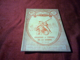 LES LIVRES ROSES POUR LA JEUNESSE  ° CHANSONS ET POESIES DE LA GUERRE  N° 181 2em LIVRE - Bibliothèque De La Jeunesse