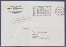 Flamme Grand Prix Automobile Monte Carlo 28.4.1983 Principauté De Monaco - Postmarks