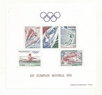 MONACO BLOC  FEUILLET  N° 11  NEUF SUPERBE   COTE  6.20 EUROS - Zomer 1976: Montreal