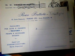ROERO BATTISTA DITTA CORSO BRAMANTE  FANALI CA   AUTO CAMION TROMBE  ACCESSORI N1930 HK4864 - Transportmiddelen