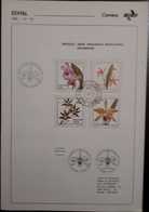 U) 1980, BRAZIL, ORCHIDS, FLOWERS, FDBULLETIN - Other & Unclassified